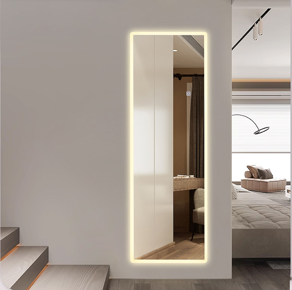 Pravokotno LED ogledalo primerno za hodnik, sobo ali kopalnico 50x150cm(6240-A4)